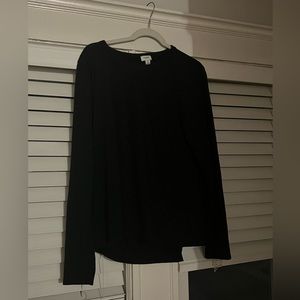 JCrew Factory Black Ballet Shirt